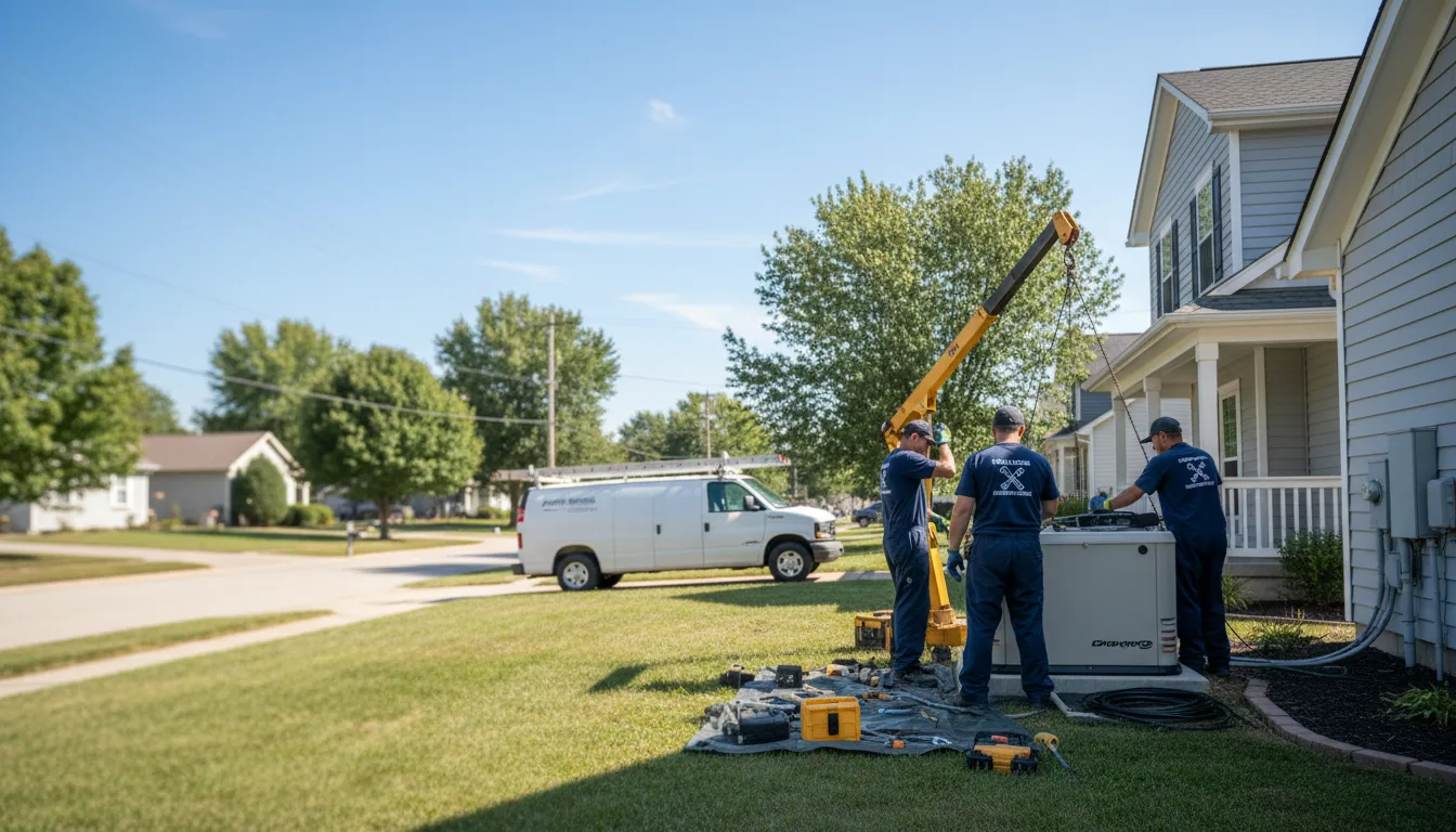 Generator Installation in La Harpe, IL near me